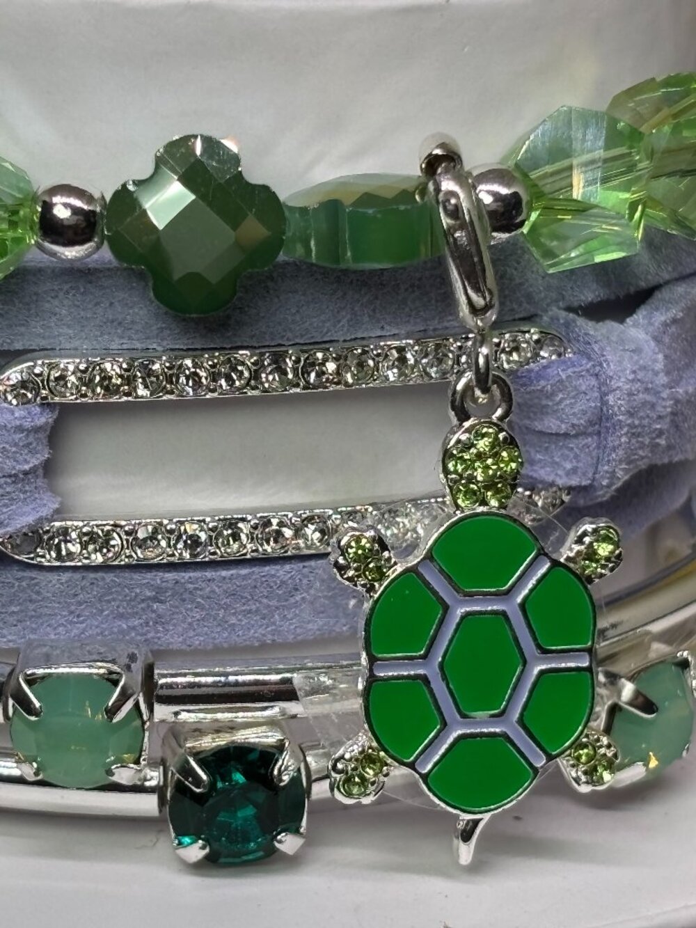 Bomb Party "Shell Shocked" 3 Bracelet Stacks Set RBP6020 MSRP $138